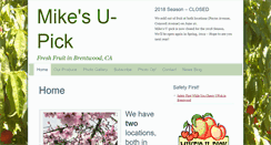 Desktop Screenshot of mikesupick.com